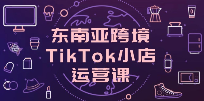 东南亚跨境TikTok小店运营课，掌握店铺设置与流量转化核心技巧-Zv头条