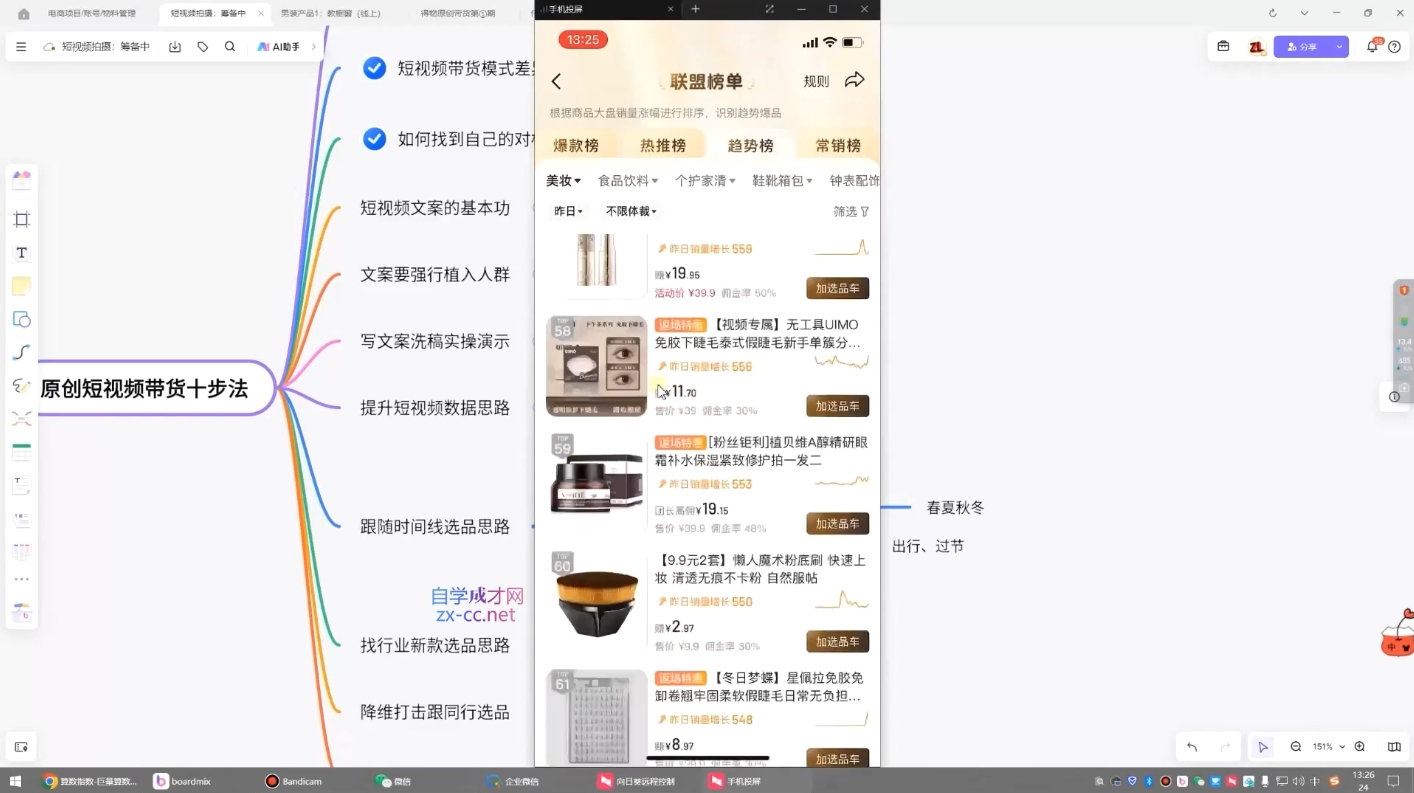 原创短视频带货10步法-Zv头条
